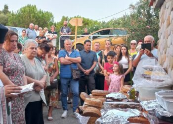 Η εορτή του Αγίου Φανουρίου στην ακριτική Λήμνο στον Άγιο Ιωάννη Κάσπακα