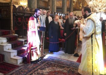 Χοροστασία του Μητροπολίτου Μεξικού στον Πατριαρχικό Ναό