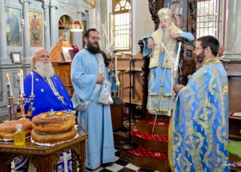 Η εορτή της Μεταμορφώσεως του Σωτήρος στη Μητρόπολη Μηθύμνης