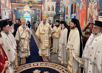 Δισαρχιερατική Θεία Λειτουργία για την Αποτομή της Τιμίας Κεφαλής του Αγ. Ιωάννου Προδρόμου στη Ν. Φιλαδέλφεια