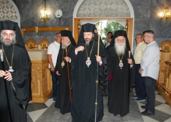 Αρχιερατικός Εσπερινός – Πανήγυρη Ι. Ναού Αγίου Αλεξάνδρου Παλαιού Φαλήρου