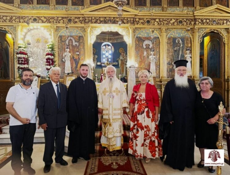 Χειροθεσία Αναγνώστη στην πανήγυρη του Ι.Ν. Μεταμορφώσεως Τρίπολης