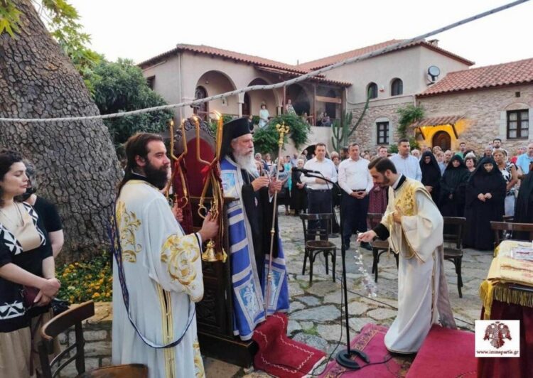 Πανηγυρικός Αρχιερατικός Εσπερινός στην Ι.Μ. Λουκούς Κυνουρίας