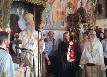 Πλήθος προσκυνητών στην λαμπρή πανήγυρη της Ι.Μ. Παναγίας Έλωνας