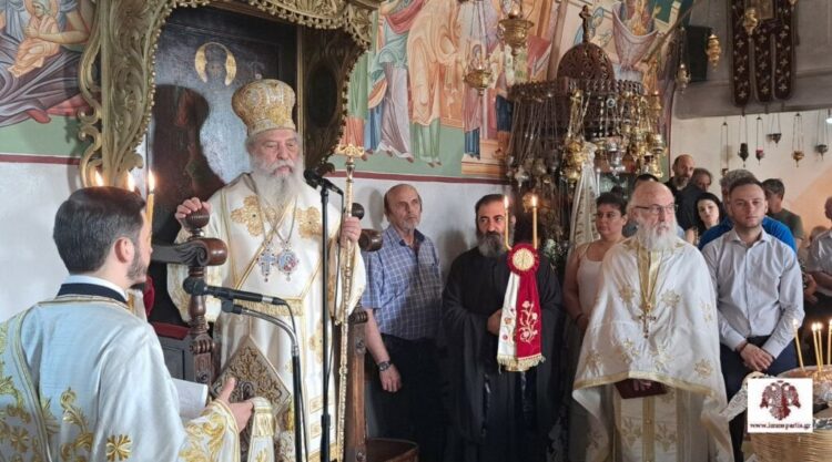 Πλήθος προσκυνητών στην λαμπρή πανήγυρη της Ι.Μ. Παναγίας Έλωνας