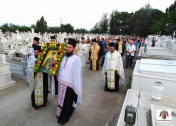 Εορτασμός Πατροκοσμά και επιμνημόσυνη δέηση στο Β΄ Κοιμητήριο Σπάρτης