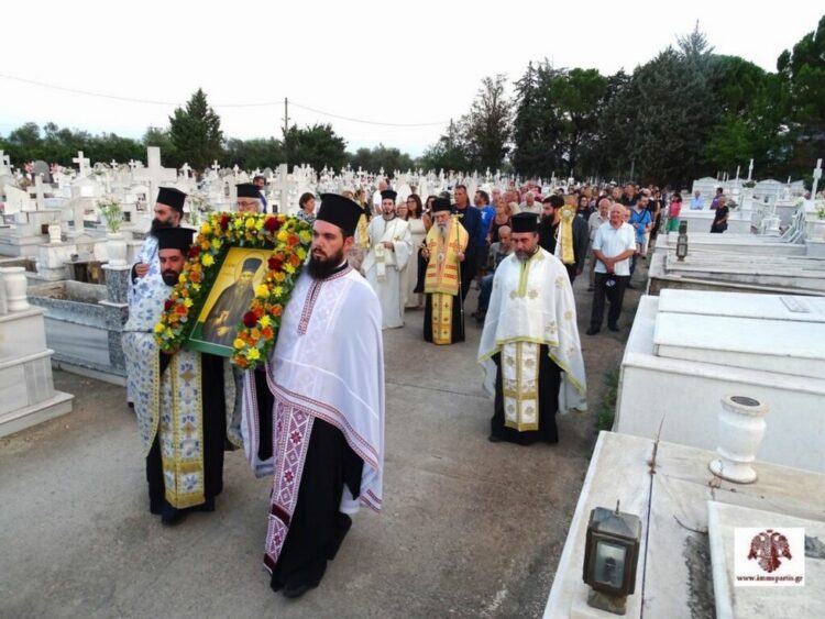 Εορτασμός Πατροκοσμά και επιμνημόσυνη δέηση στο Β΄ Κοιμητήριο Σπάρτης
