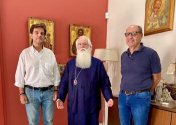 Επίσκεψη του Δ/ντού της Α/θμιας Εκπαίδευσης στον Μητρ. Δημητριάδος