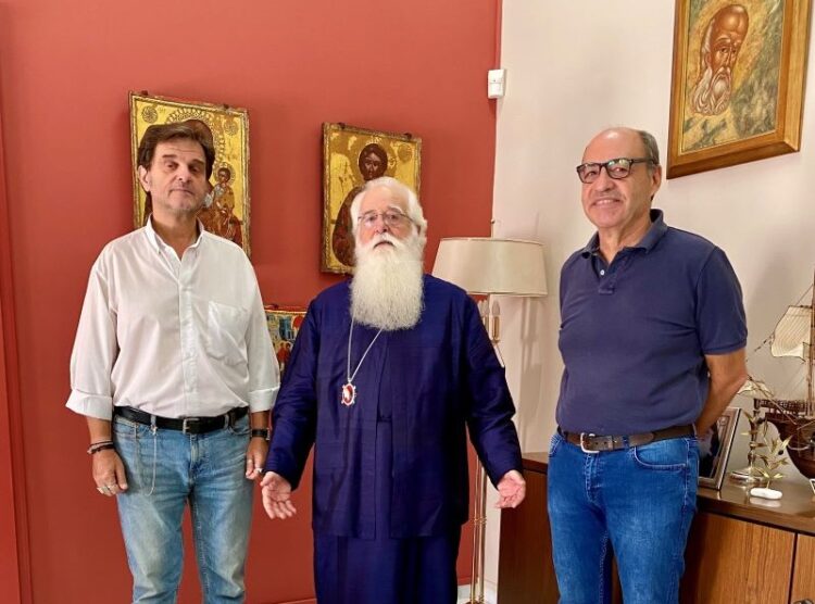 Επίσκεψη του Δ/ντού της Α/θμιας Εκπαίδευσης στον Μητρ. Δημητριάδος