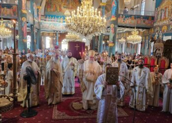 Ο εορτασμός της Μεταμορφώσεως του Σωτήρος  στην Ι.Μ. Ταμασού