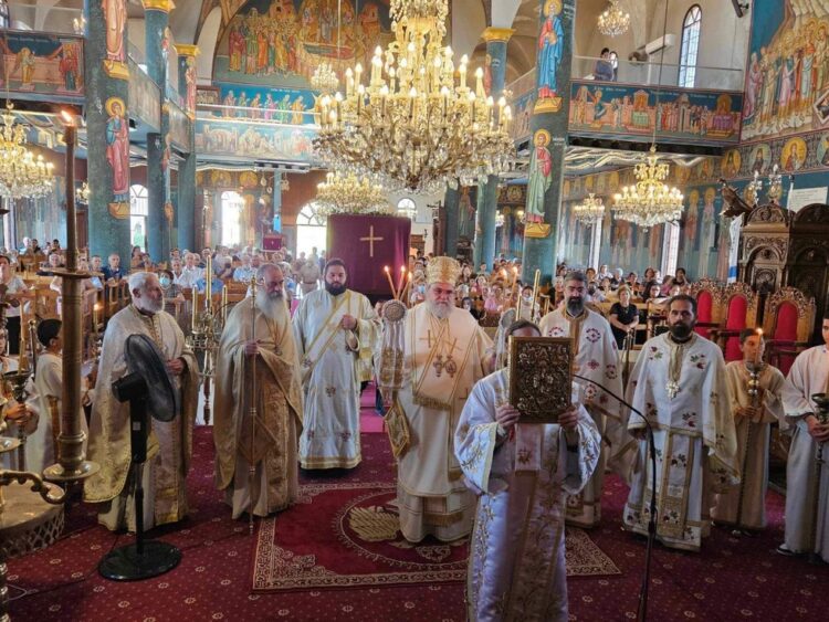 Ο εορτασμός της Μεταμορφώσεως του Σωτήρος στην Ι.Μ. Ταμασού