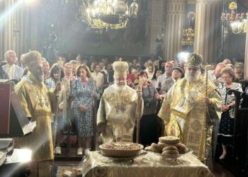 Η εορτή της Κοιμήσεως της Θεοτόκου στην Ιερά Βασιλική και Σταυροπηγιακή Μονή Κύκκου