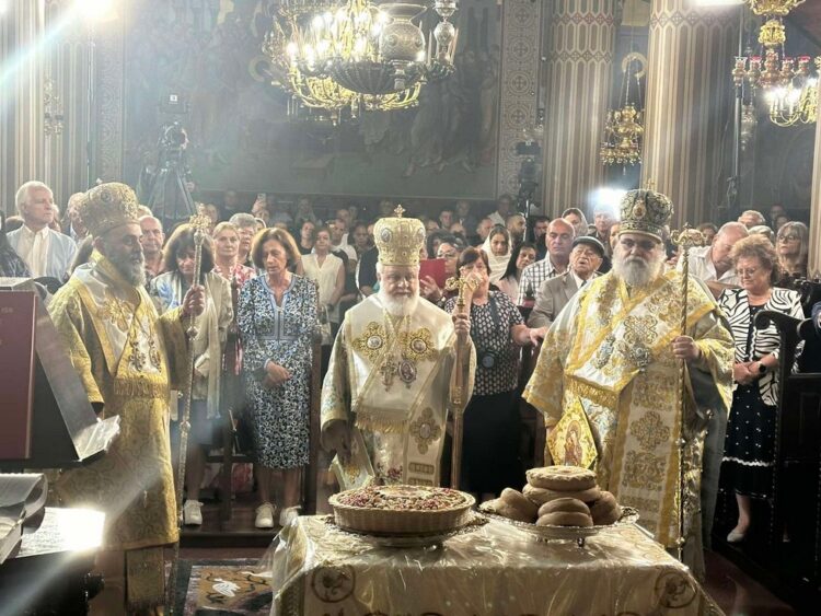 Η εορτή της Κοιμήσεως της Θεοτόκου στην Ιερά Βασιλική και Σταυροπηγιακή Μονή Κύκκου