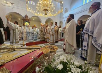 40ήμερο Μνημόσυνο Μητροπολίτου Βερατίου, Αυλώνος και Κανίνης Ιγνατίου