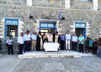 Αγιασμοί για τη νέα σχολική χρονιά στη Νάξο