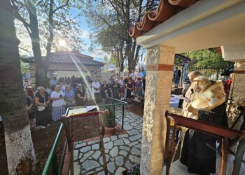 ΘΥΡΑΝΟΙΞΙΑ ΠΑΡΕΚΚΛΗΣΙΟΥ ΑΓ. ΦΑΝΟΥΡΙΟΥ ΣΤΙΣ ΚΑΤΑΣΚΗΝΩΣΕΙΣ ΤΗΣ Ι. ΜΗΤΡΟΠΟΛΕΩΣ ΕΔΕΣΣΗΣ