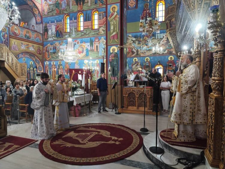 Κυριακή Α΄ Λουκά στον Ιερό Ναό Αγίας Παρασκευής Φαρσάλων