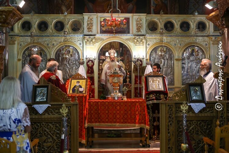 Ο Φθιώτιδος Συμεών στα Λουτρά Υπάτης