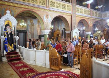 Η εορτή του εν Χώναις θαύματος του Αρχαγγέλου Μιχαήλ, στον Ιερό Ναό Αγίου Νείλου Πειραιώς