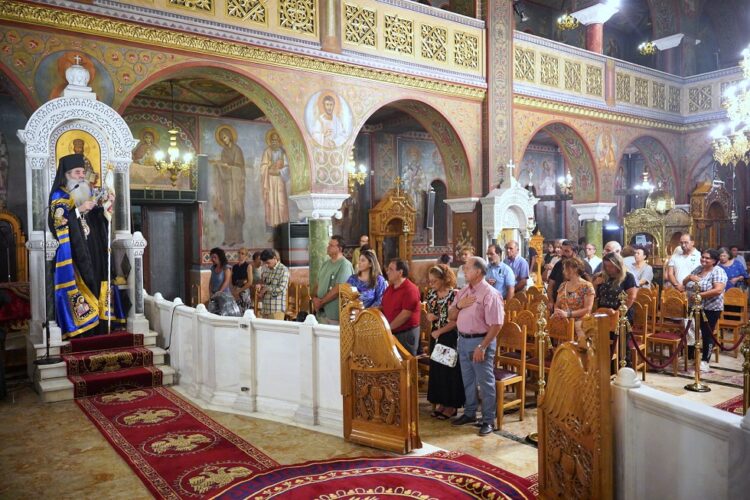 Η εορτή του εν Χώναις θαύματος του Αρχαγγέλου Μιχαήλ, στον Ιερό Ναό Αγίου Νείλου Πειραιώς