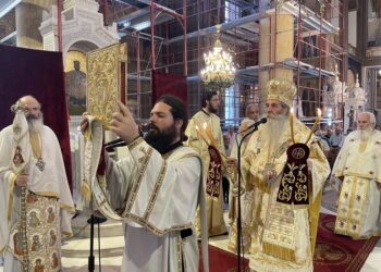 Η ΕΟΡΤΗ ΤΗΣ ΑΓΙΑΣ ΣΟΦΙΑΣ ΚΑΙ ΤΩΝ ΤΡΙΩΝ ΘΥΓΑΤΕΡΩΝ ΤΗΣ  ΣΤΟΝ ΠΕΙΡΑΙΑ