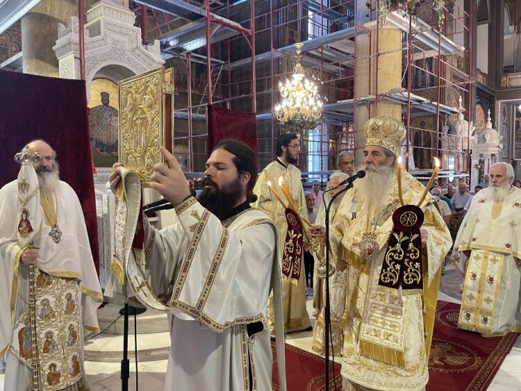 Η ΕΟΡΤΗ ΤΗΣ ΑΓΙΑΣ ΣΟΦΙΑΣ ΚΑΙ ΤΩΝ ΤΡΙΩΝ ΘΥΓΑΤΕΡΩΝ ΤΗΣ ΣΤΟΝ ΠΕΙΡΑΙΑ