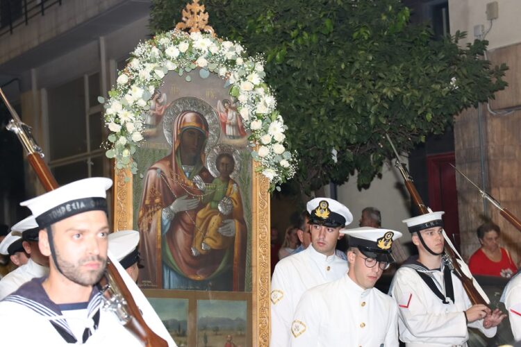 Η εορτή της Παναγίας Μυρτιδιωτίσσης στην Ιερά Μητρόπολη Πειραιώς