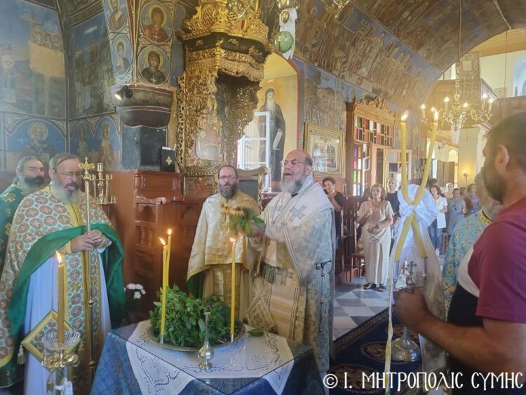 Η εορτή της Υψώσεως του Τιμίου Σταυρού στην Σύμη