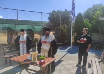 Αγιασμοί για την νέα σχολική χρονιά από τον Επίσκοπο Κεγχρεών