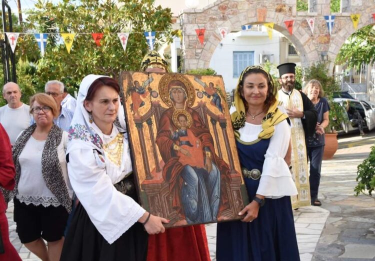 Υποδοχή της Ιεράς Εικόνος Παναγίας Χιλιαδούς στη Λουτρόπολη Αιδηψού