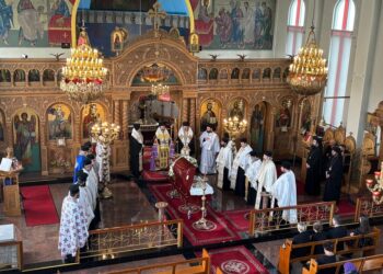 Η Εξόδιος Ακολουθία για τον μακαριστό Επίσκοπο Χριστιανουπόλεως Παύλο στην Αδελαΐδα