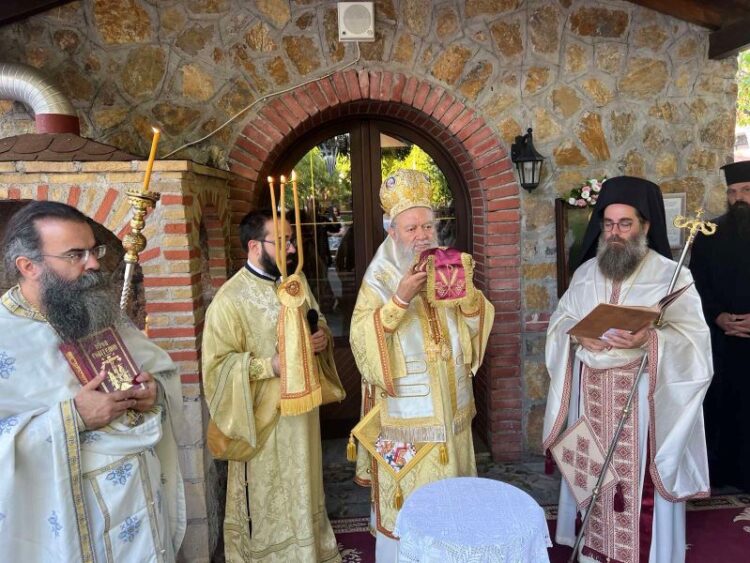 ΕΓΚΑΙΝΙΑΣΘΗΚΕ Ι. ΝΑΟΣ ΤΟΥ ΑΓΙΟΥ ΙΕΡΟΜΑΡΤΥΡΟΣ ΒΑΒΥΛΑ ΣΤΗΝ ΙΕΡΑ ΜΗΤΡΟΠΟΛΗ ΧΑΛΚΙΔΟΣ