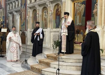 Επιμνημόσυνη Δέηση για τον μακαριστό Μητρ. Λαρίσης Θεολόγο