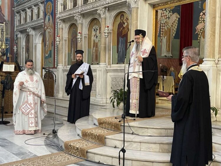 Επιμνημόσυνη Δέηση για τον μακαριστό Μητρ. Λαρίσης Θεολόγο