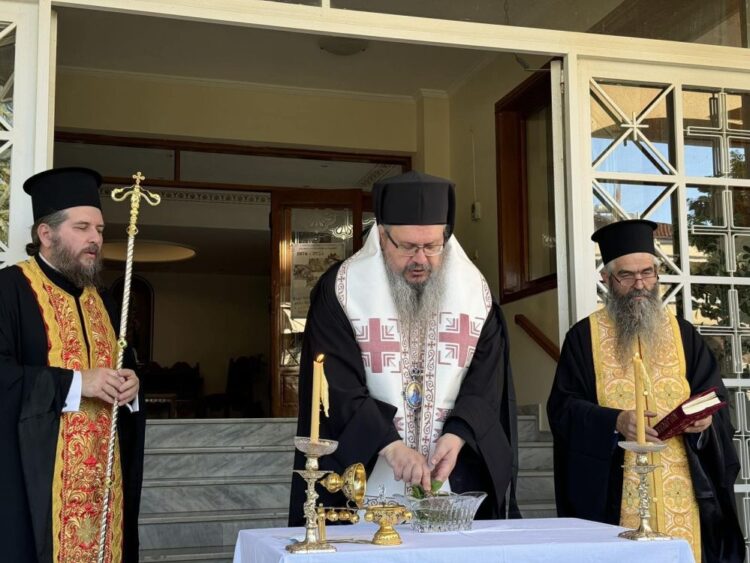 Αγιασμός για την έναρξη μαθημάτων στη Σχολή Βυζαντινής Μουσικής της Ι. Μ. Λαρίσης και Τυρνάβου