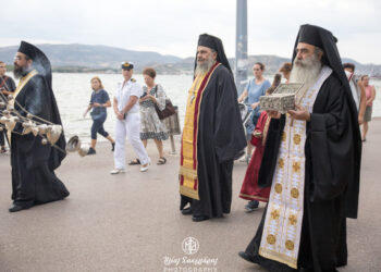 Ο Βόλος υποδέχτηκε τα Λείψανα των Αγίων Ραφαήλ, Νικολάου και Ειρήνης