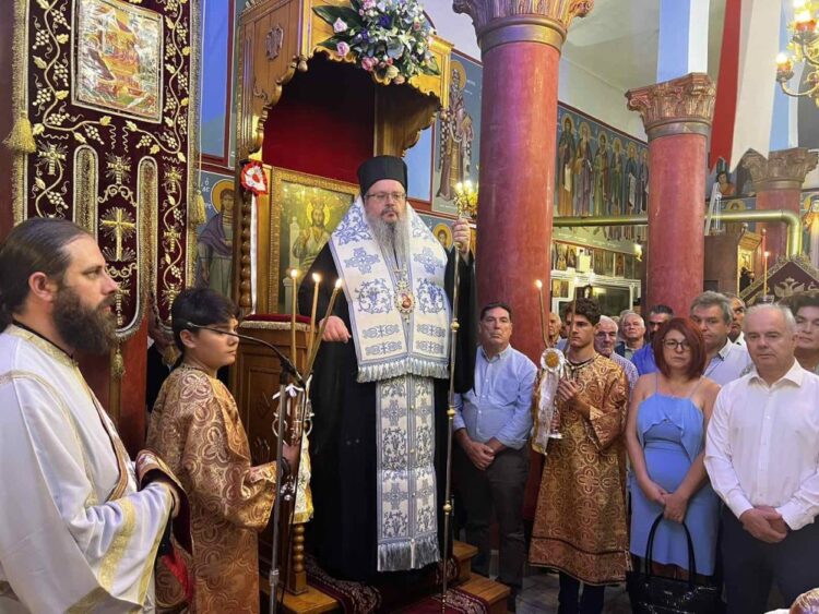 Πανηγυρικός Εσπερινός στον Ιερό Ναό του Γενεσίου της Θεοτόκου Αιγάνης