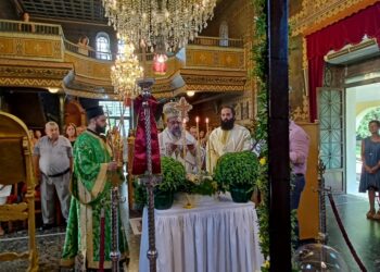 Η Ύψωση του Τιμίου Σταυρού στην Ιερά Μητρόπολη Μεσσηνίας