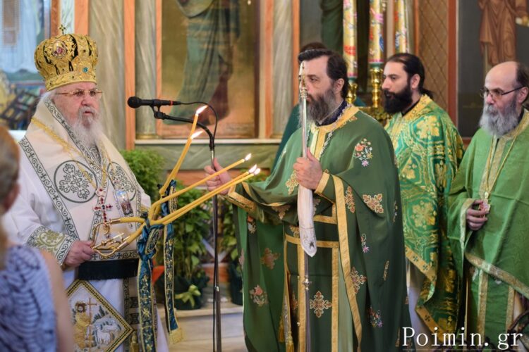 Ο εορτασμός της μνήμης των Εθνοϊερομαρτύρων Μητροπολιτών της Μικρασιατικής Καταστροφής στον Υμηττό