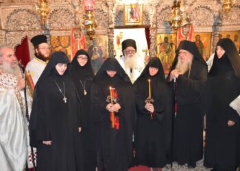Κουρά Μεγαλόσχημων Μοναχών στην Παναγία Λαμπηδόνα