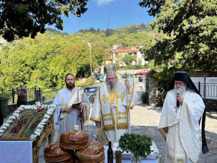 Η εορτή της αναμνήσεως του θαύματος του Αρχαγγέλου Μιχαήλ εν Χωναίς στην Κρανιά