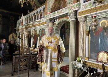 Κυριακή Α΄ Λουκά στον Ιερό Ναό Αγίου Αποστόλου Θωμά Λαρίσης