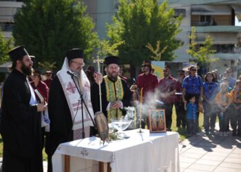 Η Λάρισα τίμησε τους προσκόπους της δίνοντας Πλατεία στο όνομά τους για τα 110 χρόνια προσφοράς