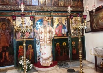 Κυριακή Α΄ Λουκά  στον Άγιο Χαράλαμπο Αγγιδίων