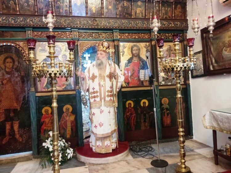 Κυριακή Α΄ Λουκά  στον Άγιο Χαράλαμπο Αγγιδίων