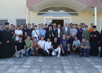 Ὁ Ἁγιασμὸς στὸ Ἐκκλησιαστικὸ Λύκειο Πατρῶν