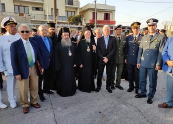 Ευλογημένη η Μυροβόλος από τον ερχομό του Οικουμενικού Πατριάρχη