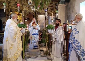 Μέ λαμπρότητα Πανηγύρισε ἡ Ἱστορική Ἱερά Μονή Παναγίας Βροντά