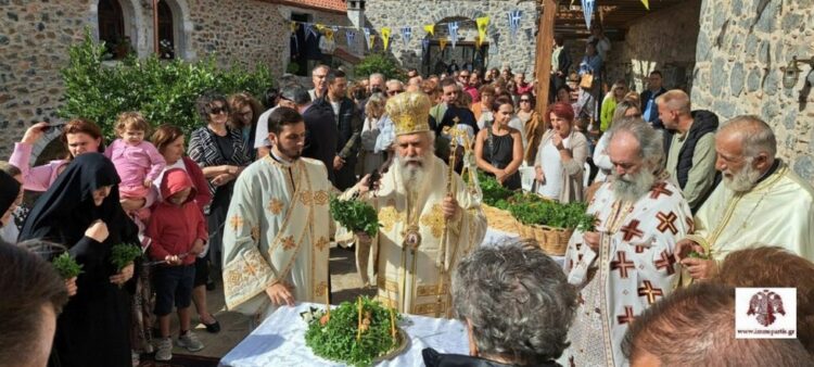 Η εορτή της Υψώσεως του Τιμίου Σταυρού στην Ι.Μ. Επάνω Χρέπας