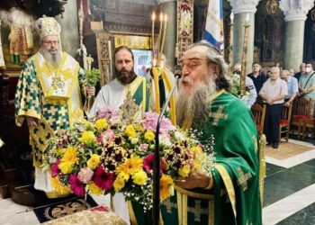 Η εορτή της Υψώσεως του Τιμίου Σταυρού στην Λάρισα